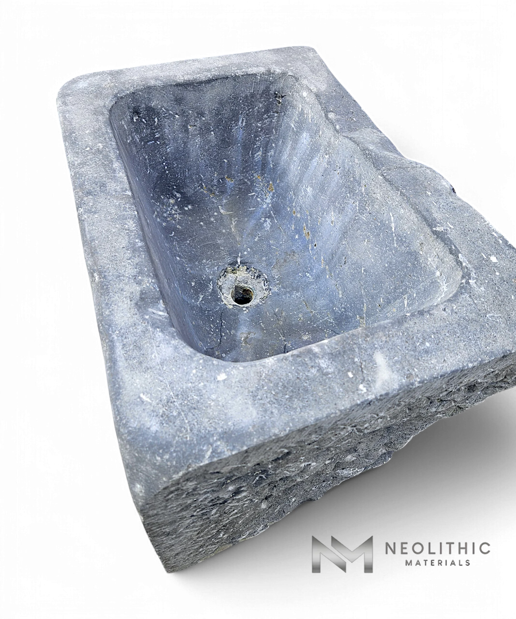 Antique Belgian Bluestone Sink - Image 10
